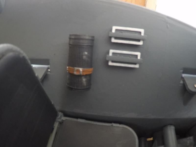 WWII german gas mask canister