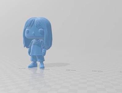 Billie Eilish 2024 – Minimalist Fan Art 3D Model