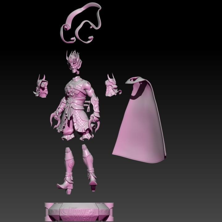 MOON KNIGHT-LUNAR GENERAL(Marvel Comics) | CARTOON FIGURE | MARVEL UNIVERSE | MARVEL RIVALS