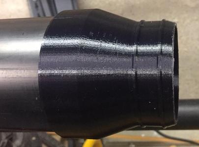 3 Inch ABS to 3 Inch Flex Tube Adapter