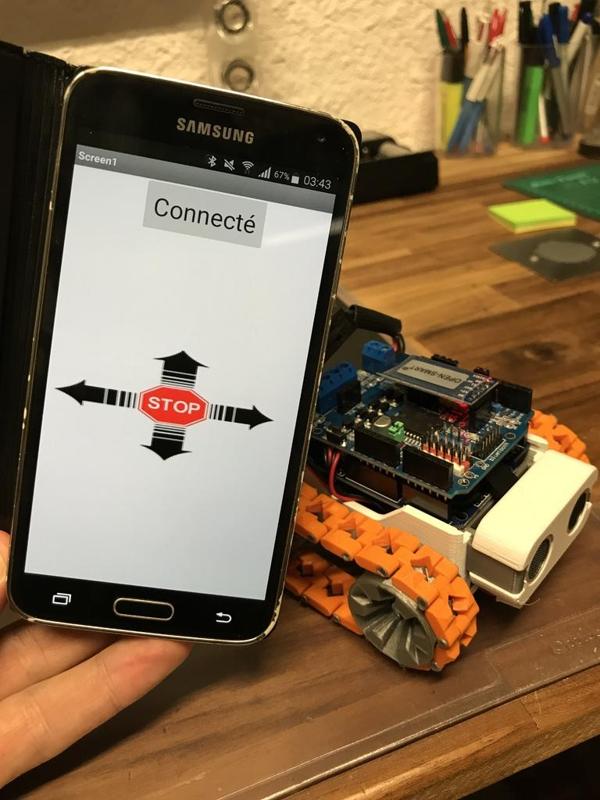 SMARS Bluetooth controler