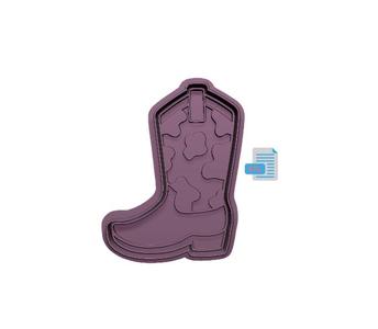 cowboy boot cookie cutter