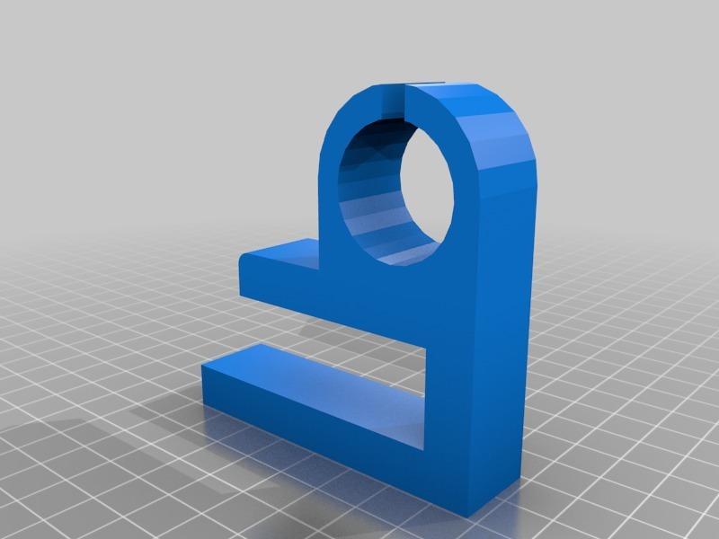 Fluorescent support for Ikea shelving