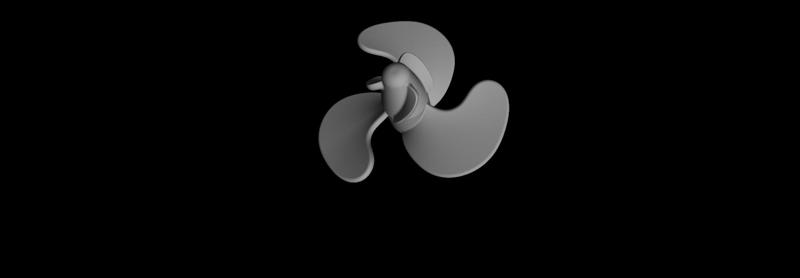 Propeller for Chinese XLUUV RC Drone model