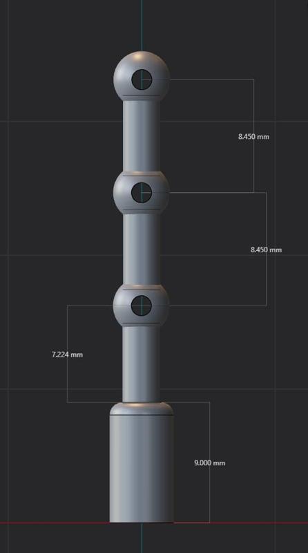 RC.Boat.Stanchions 30mm