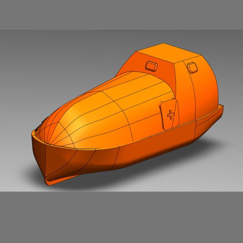 Enclosed Lifeboat Design