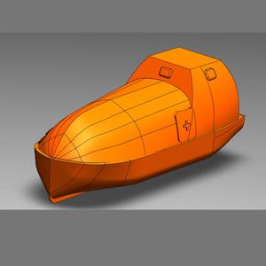 Enclosed Lifeboat Design
