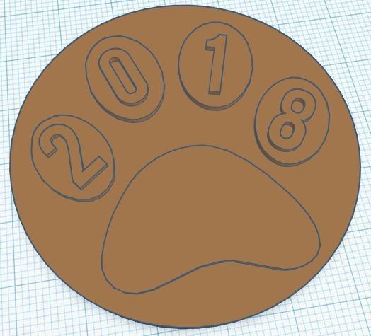 Year of the dog token