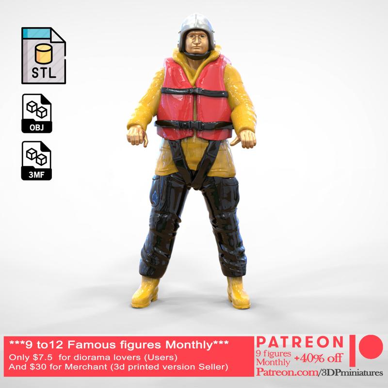 N10 Captain Royal National Lifeboat Institution RNLI Rescue crew