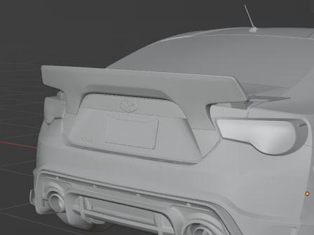 GT86 FRS BRZ Rocket Bunny V3 Wing