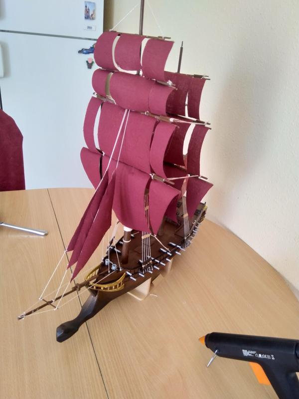 Jackdaw ship (for table top games)