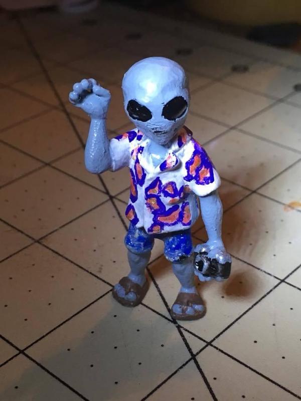 Graylien Tourist No Base 54mm