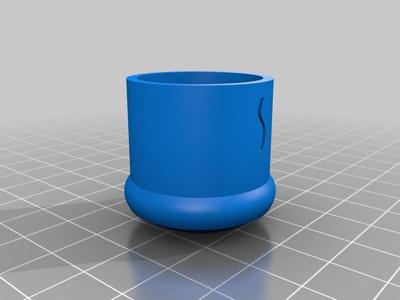 end cap for stepladder leg