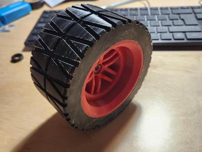 Traxxas Slash Wide Tires and Rims