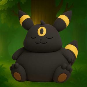 umbreon chubby pokemon