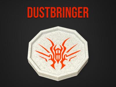 Dustbringer Glyph Coaster - Stormlight Archive