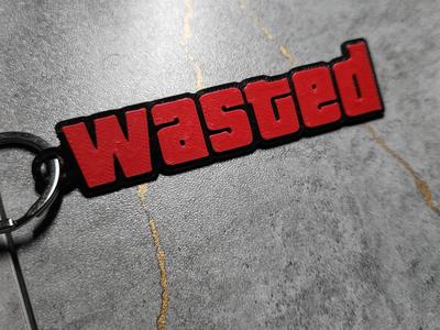 Wasted Keychain