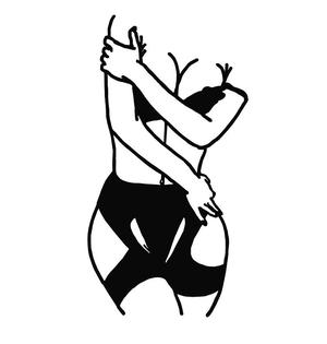 LINE ART SEXY Girl