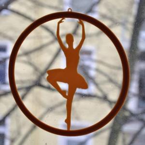 Ballerina Window Decoration
