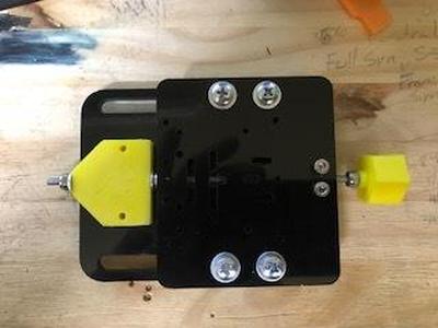 Acro system adjustable z axis laser mount