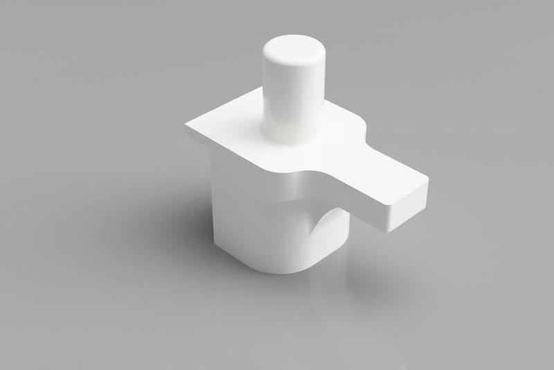 Kitchen Carcass Shelf Support Pin