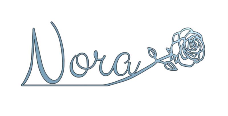 Nora Rose name sign