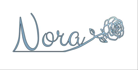 Nora Rose name sign