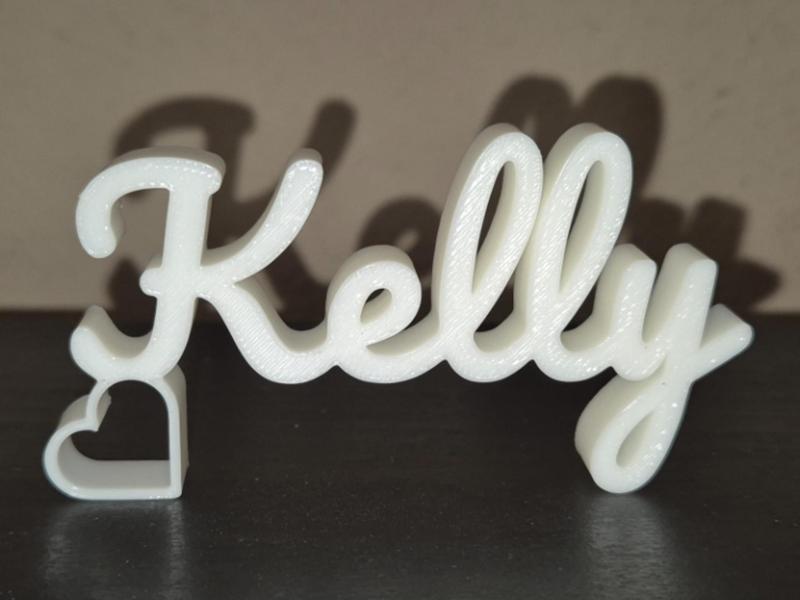 Kelly Name Sign Display Decor