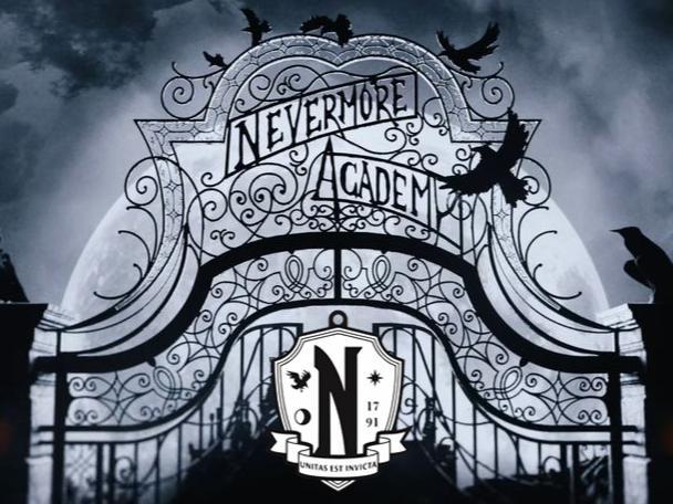 Portachiavi Nevermore Academy