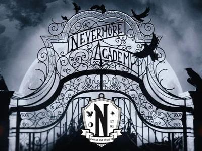 Portachiavi Nevermore Academy