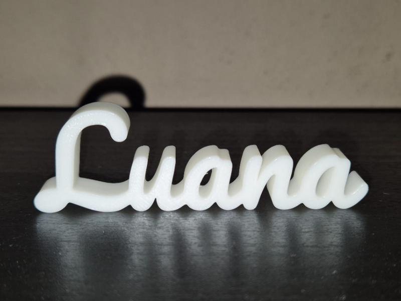 Luana Name Sign Display Decor