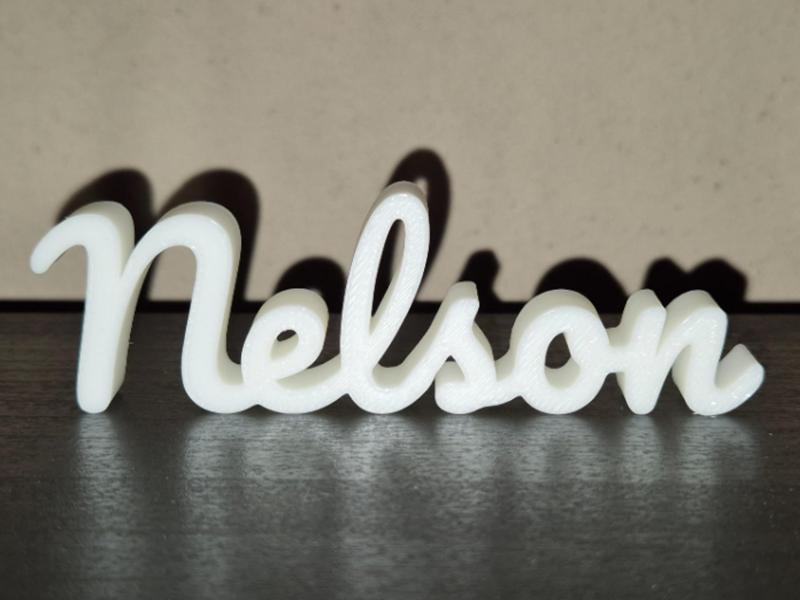 Nelson Name Sign Display Decor