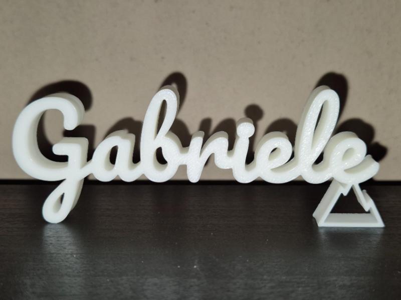 Gabriele Name Sign Display Decor