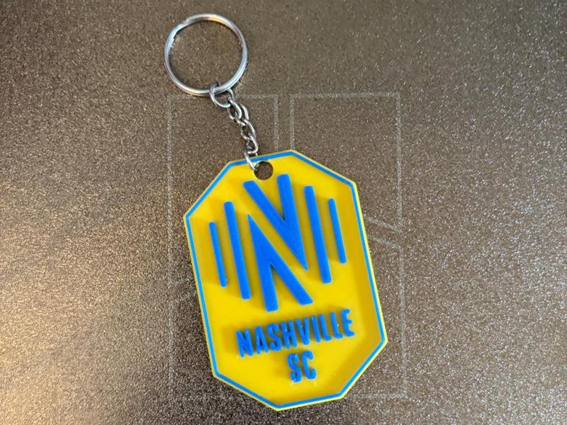 Nashville Soccer Club Keychain