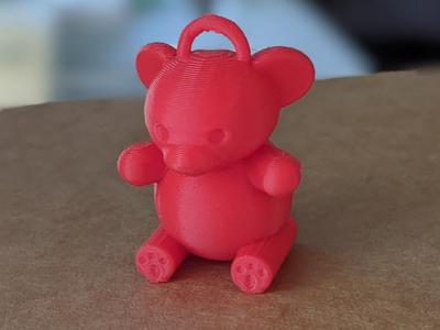 teddy bear pendant