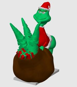 THE GRINCH (BIG BOOTY AND REGULAR BOOTY VERSIONS) WHO STOLE CHRISTMA