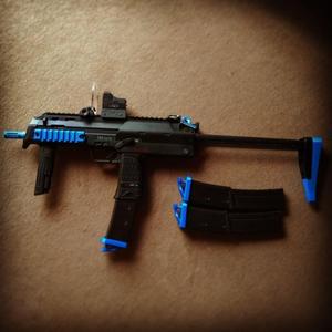 threaded airsoft muzzle brake/flash hider for MP7