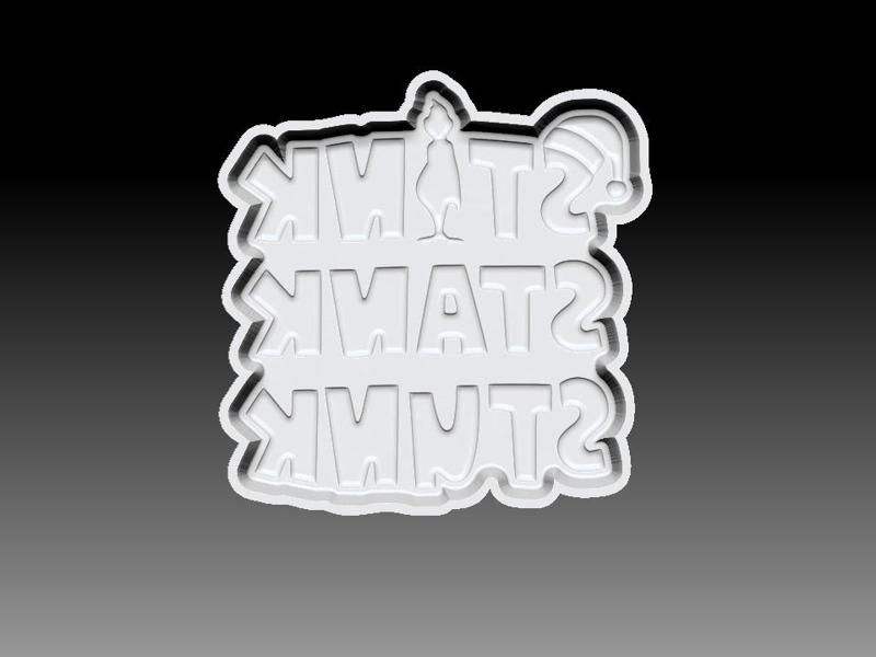 STINK STANK STUNK BATH BOMB MOLD