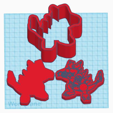 Pokemon: Magmar 3 Piece Bath Bomb Mold