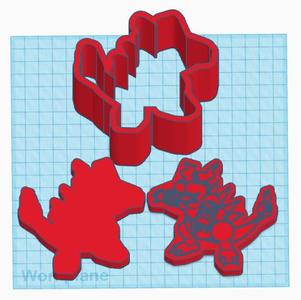 Pokemon: Magmar 3 Piece Bath Bomb Mold