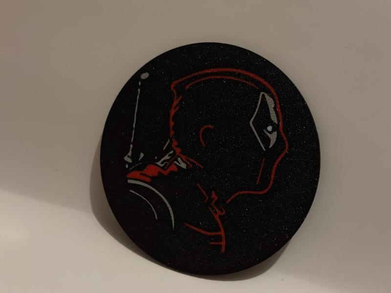 Deadpool Coaster 100mm