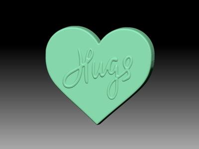 HUGS HEART SOLID SHAMPOO AND MOLD FOR SOAP PUMP