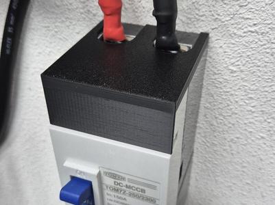 Terminal cover for large Tomzn DC Breakers
