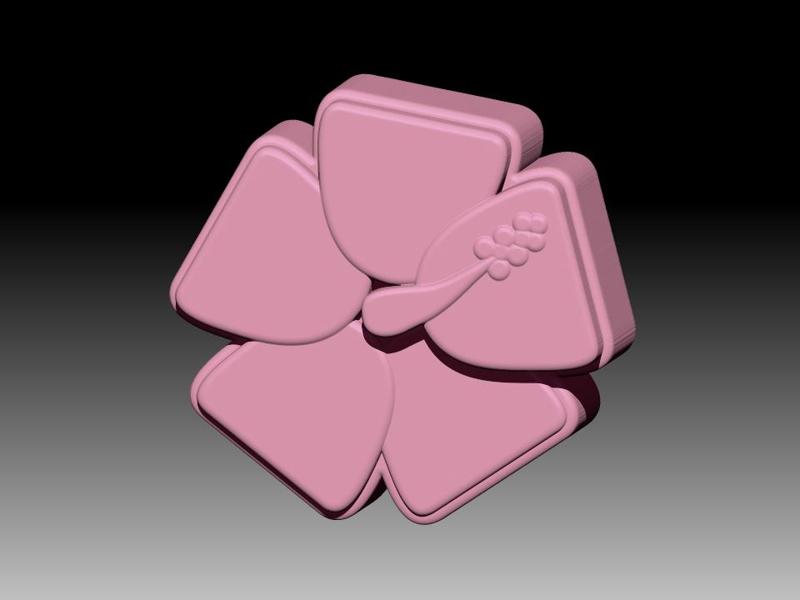 FLOWER SOLID SHAMPOO AND MOLD FOR SOAP PUMP