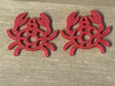 crab earrings