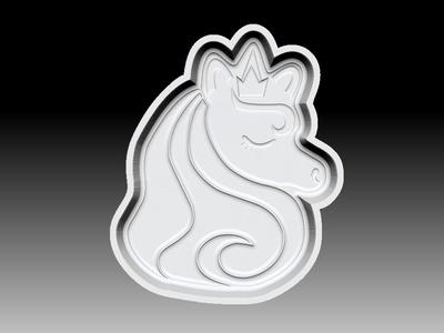 UNICORN BATH BOMB MOLD