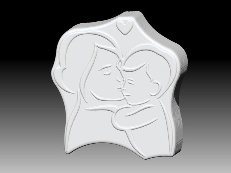 MOM AND SON SOLID SHAMPOO AND MOLD FOR SOAP PUMP