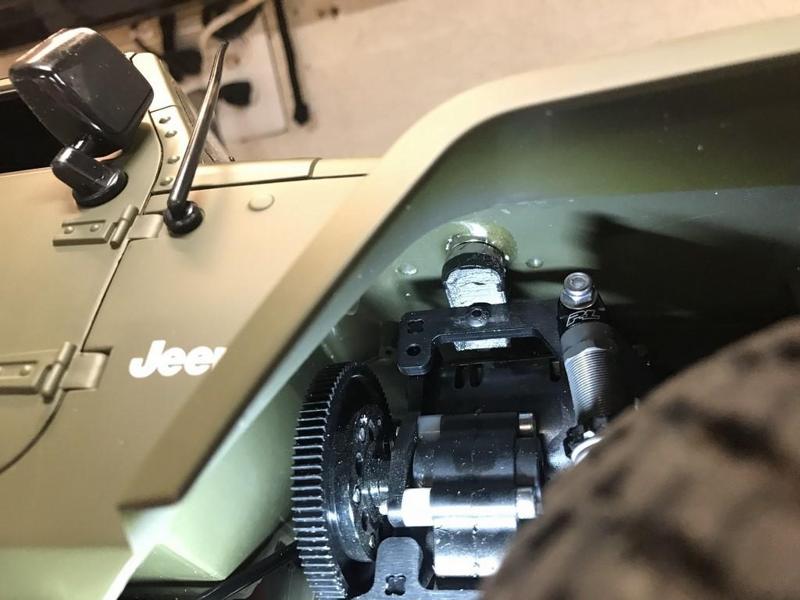 China JK Magnet Body Mount GCM Skeleton SCX10 Axial