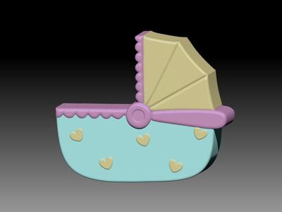 BABY CRIB SOLID SHAMPOO AND MOLD FOR SOAP PUMP