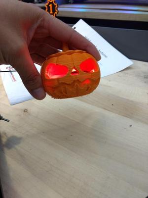 3DX Jack-o-lantern w/ neopixels